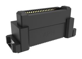 AMPHENOL COMMUNICATIONS SOLUTIONS - 10163418-0422002LF - Mezzanine Connector, Header, 0.5 mm, 2 Rows, 40 Contacts, Surface Mount Straight, Copper Alloy