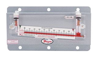 310 Solid Plastic Stationary Gage, Range 0-