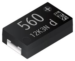 PANASONIC EEFTZ0D561RE Polymer Aluminium Electrolytic Capacitor, 560 µF, 2 V, 2917 [7343 Metric], 9000 µohm
