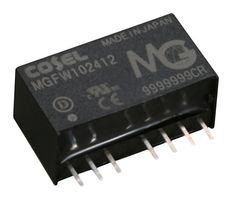 COSEL MGFW104815 Isolated Through Hole DC/DC Converter, ITE, SIP, 4:1, 10.2 W, 2 Output, 15 V
