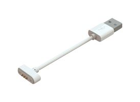 EDAC 687D0322A110100 Magnetic Connector Cable Assembly, Magnetic 3 Position Plug, USB Type A Plug, 2 A, 1 m, 3.3 ft