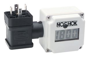 NOSHOK 1800-0 Digital Indicator, Loop Powered, -1999 to 9999, 4 Digits, Plug-In, 1800 Series