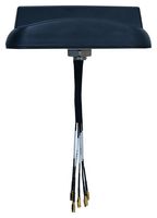 TE CONNECTIVITY L000151-01 RF Antenna, 4.9 GHZ to 6 GHZ, Shark Fin, 7.5 dB, 50 ohm, Adhesive / Stud Mount / SMA Connector