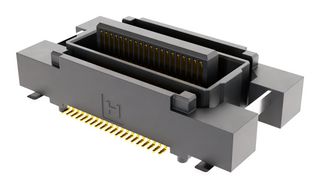 HARWIN F12-20004045R Mezzanine Connector, Plug, 0.5 mm, 2 Rows, 40 Contacts, Surface Mount Straight, Phosphor Bronze