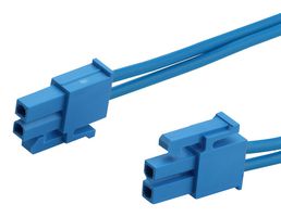 MOLEX 226196-2024 Cable Assembly, Mini-Fit Versa Receptacle to Mini-Fit Versa Receptacle, 2 Ways, 4.2 mm, 2 Row