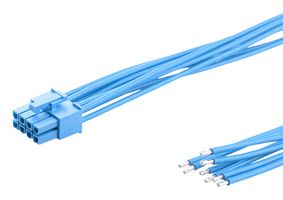 MOLEX 226245-2082 Cable Assembly, Mini-Fit Versa Receptacle to Free End, 8 Ways, 4.2 mm, 2 Row, 150 mm, 5.9 "