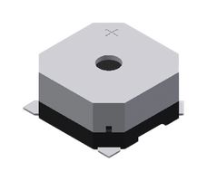 PUI AUDIO - SMT-0827-T-HT-R - Transducer, Buzzer, 95 dBA, 2.7 kHz, 2 V to 5 V, 100 mA