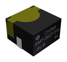 PUI AUDIO - SMT-0827-SW-5V-R - Transducer, External Drive, Surface Mount, LCP, 85 dBA, 2.731 kHz, 4 to 6 V, -40 to 85 ° C