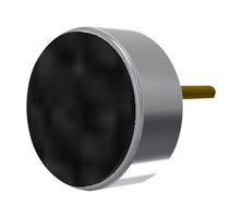 PUI AUDIO TOW-1538P-C3310-R Microphone, Omnidirectional, 50 Hz to 16 kHz, 2 VDC to 10 VDC, 2.2 kohm, -38 dB, 500 µA