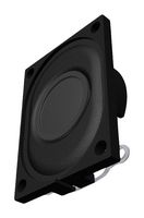 PUI AUDIO AS02708CO-R Speaker, 20kHz to 250Hz, 8 ohm, 80dBA, 3W, Oval with Rectangular Frame, Panel Mount