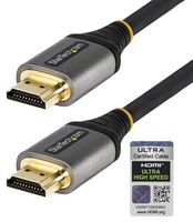 STARTECH HDMM21V4M Audio / Video Cable Assembly, HDMI Plug, HDMI Plug, 13.1 ft, 4 m, Black, Grey, Startech HDMM21
