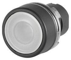 EAO 46-2231.11N0.000 Switch Actuator, Momentary, Flush, White, EAO 46 Series 22.3mm Illuminated Pushbutton Switches