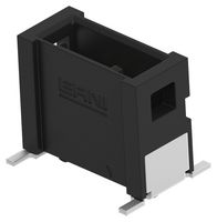 TE CONNECTIVITY - ERNI 504385-E Pin Header, Board-to-Board, 1.27 mm, 1 Rows, 4 Contacts, Surface Mount Straight