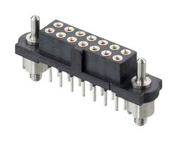 HARWIN M80-4T15042F3 FEMALE DIL VERTICAL THROUGHBOARD CONN