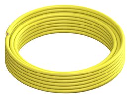 CAL TEST ELECTRONICS CT2799A-4-10 Wire, Silicone, Yellow, 18 AWG, 195 x 0.07mm, 10 m