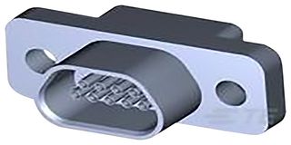 TE CONNECTIVITY 1532208-2 D Sub Connector, Micro D, Receptacle, Microdot MCKS Series, 100 Contacts, Solder Cup