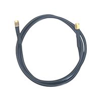 MUELLER ELECTRIC BU-4150038M1.0 RF / Coaxial Cable Assembly, 3.3 ft, 1 m, RG58, SMA Plug, SMA Plug, 50 ohm