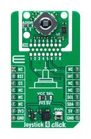 MIKROELEKTRONIKA MIKROE-6279 Add-On Board, Joystick 4 Click, MikroE mikroBUS Compatible Development Boards