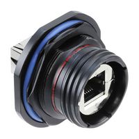 AMPHENOL SOCAPEX RJFTV67A1ZN In-Line Adapter, Cat6, Adapter, In-Line, RJ45, RJ45, RJF TV Series