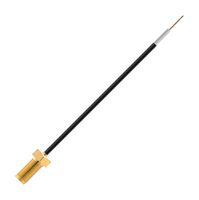 TAOGLAS - CAB.0125 - RF / Coaxial Cable Assembly, SMA Bulkhead Jack to Free End, RG174, 50 ohm, 5.9 ", 150 mm, Black