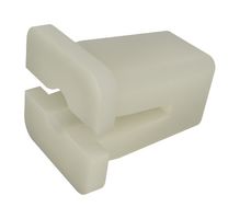 TR FASTENINGS RP0000383411 Grommet, Open, 3 mm, Nylon 6.6 (Polyamide 6.6), 2 mm