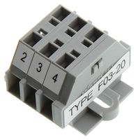 OMRON INDUSTRIAL AUTOMATION F03-20 Terminal Block, Liquid Leak Sensing Band, Nylon 6.6