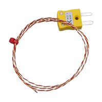 LABFACILITY Z8-K-0.3-7/0.2-MP-A Thermocouple, K, -75 °C, 250 °C, 0.98 ft, 300 mm