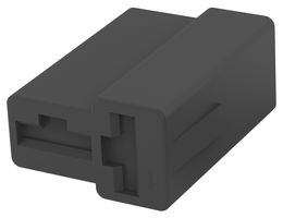 180907-5 TE CONNECTIVITY - AMP, Connector Housing, Black, FASTON 250 ...