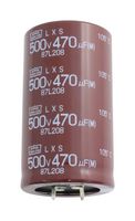 CHEMI-CON ELXS421VSN331MA30S Electrolytic Capacitor, 330 µF, 420 V, ± 20%, Snap-In, 5000 hours @ 105°C