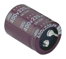 CHEMI-CON EKMQ3B1VSN151MP25S Electrolytic Capacitor, 150 µF, 315 V, ± 20%, Snap-In, 2000 hours @ 105°C