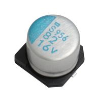 CHEMI-CON APXS100ARA121MF61G Polymer Aluminium Electrolytic Capacitor, 120 µF, 10 V, Radial Can - SMD, 0.027 ohm