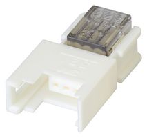 3M 37B03-C206-W00 MB 500 IDC Connector, 24-20 AWG, IDC Receptacle, Female, 2 mm, 1 Row, 3 Contacts, Cable Mount
