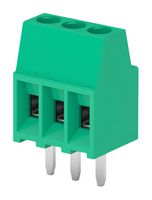 MOLEX 39773-0003 Wire-To-Board Terminal Block, 2.54 mm, 3 Ways, 30 AWG, 16 AWG, 1.31 mm², Screw