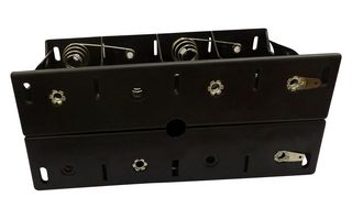 MULTICOMP PRO MP015558 Battery Holder, D Size, 8 Cell, Polypropylene, Black