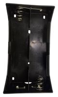 MULTICOMP PRO MP015559 Battery Holder, D Size, 4 Cell, Polypropylene, Black