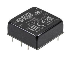 MEAN WELL - DKMW40G-15 - Isolated Through Hole DC/DC Converter, ITE & Industrial, DIP, 4:1, 40 W, 2 Output, 15 V