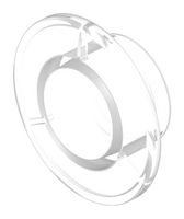 EAO 704.614.7 Lens, Illum, Plastic, Round, Transparent, 04 Series