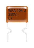 PANASONIC ECWF2395JA General Purpose Film Capacitor, Metallized PP, Radial Box - 2 Pin, 3.9 µF, ± 5%, 250 V