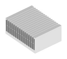FISCHER ELEKTRONIK SK 440 150 AL Heat Sink, 0.034 K/W, 200 mm, 84 mm, 150 mm