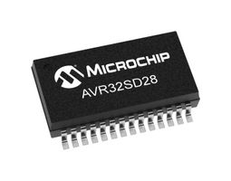 MICROCHIP - AVR32SD28-I/SP - 8 Bit MCU, AVR SD Family AVR32SD Series Microcontrollers, AVR, 20 MHz, 32 KB, 28 Pins, SPDIP