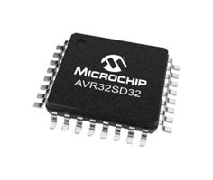 MICROCHIP - AVR32SD32-I/PT - 8 Bit MCU, AVR SD Family AVR32SD Series Microcontrollers, AVR, 20 MHz, 32 KB, 32 Pins, TQFP-EP