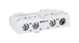 LOVATO ELECTRIC SM1X1111 Auxiliary Contact, Lovato SM1P/SM1R Series Motor Protection Circuit Breakers, 1NO-1NC