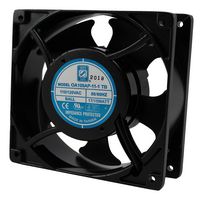 ORION FANS - OA109AP-11-1TS - AC Axial Fan, 115V, Square, 120 mm, 38 mm, Sleeve Bearing, 106 CFM