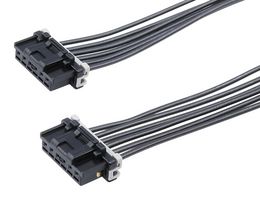 MOLEX - 228425-2062 - Cable Assembly, DuraClik ISL Receptacle to DuraClik ISL Receptacle, 6 Ways, 2 mm, 1 Row, 150 mm