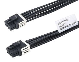 MOLEX - 228410-1082 - Cable Assembly, Micro-Fit+ Receptacle to Micro-Fit+ Receptacle, 8 Ways, 3 mm, 2 Row, 150 mm