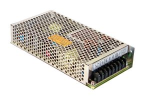 MEAN WELL RT-125C AC/DC Enclosed Power Supply (PSU), ITE, 3 Outputs, 132.5 W, 5 V, 10 A, 15 V