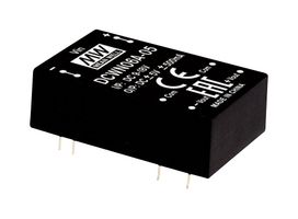 MEAN WELL DCWN06B-15 Isolated Through Hole DC/DC Converter, ITE & Industrial, DIP, 2:1, 6 W, 2 Output, 15 V