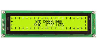 MIDAS DISPLAYS MC44005A6W-SPTLYI-V3