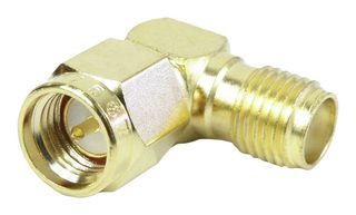 FAIRVIEW MICROWAVE SM7567 RF / Coaxial Adapter, SMA, Plug, SMA, Jack, Right Angle Adapter, 50 ohm
