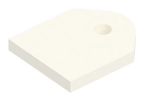FISCHER ELEKTRONIK AOS 127 Thermal Insulator, TO 127, Aluminium Oxide Ceramic, 25 W/m.K, 3 mm, 10000000 Mohm-m